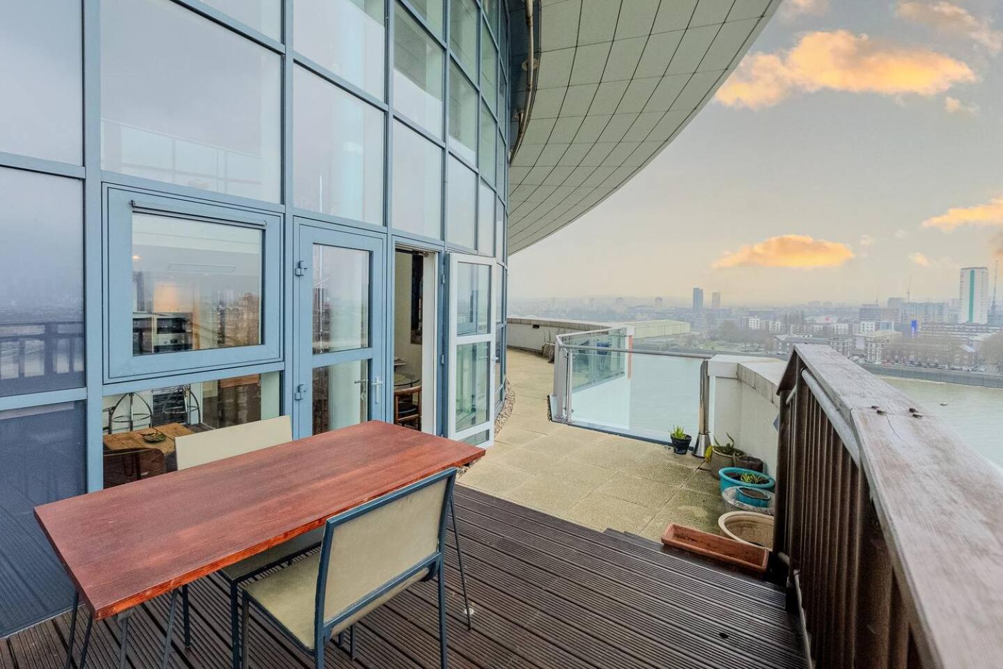 London Canary Wharf Riverside Penthouse Apartment Zewnętrze zdjęcie